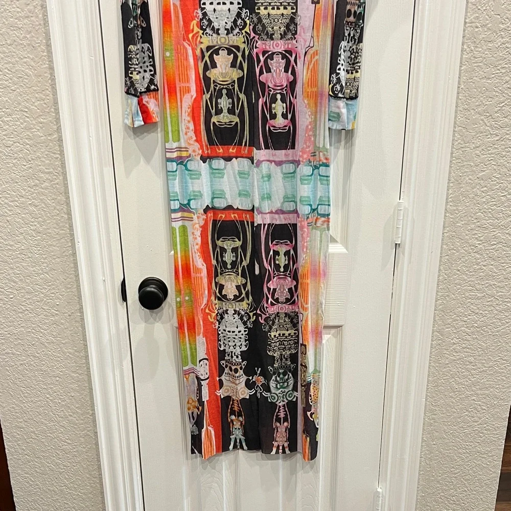 SKIMS long dress with tattoo print - Picture 7 of 7